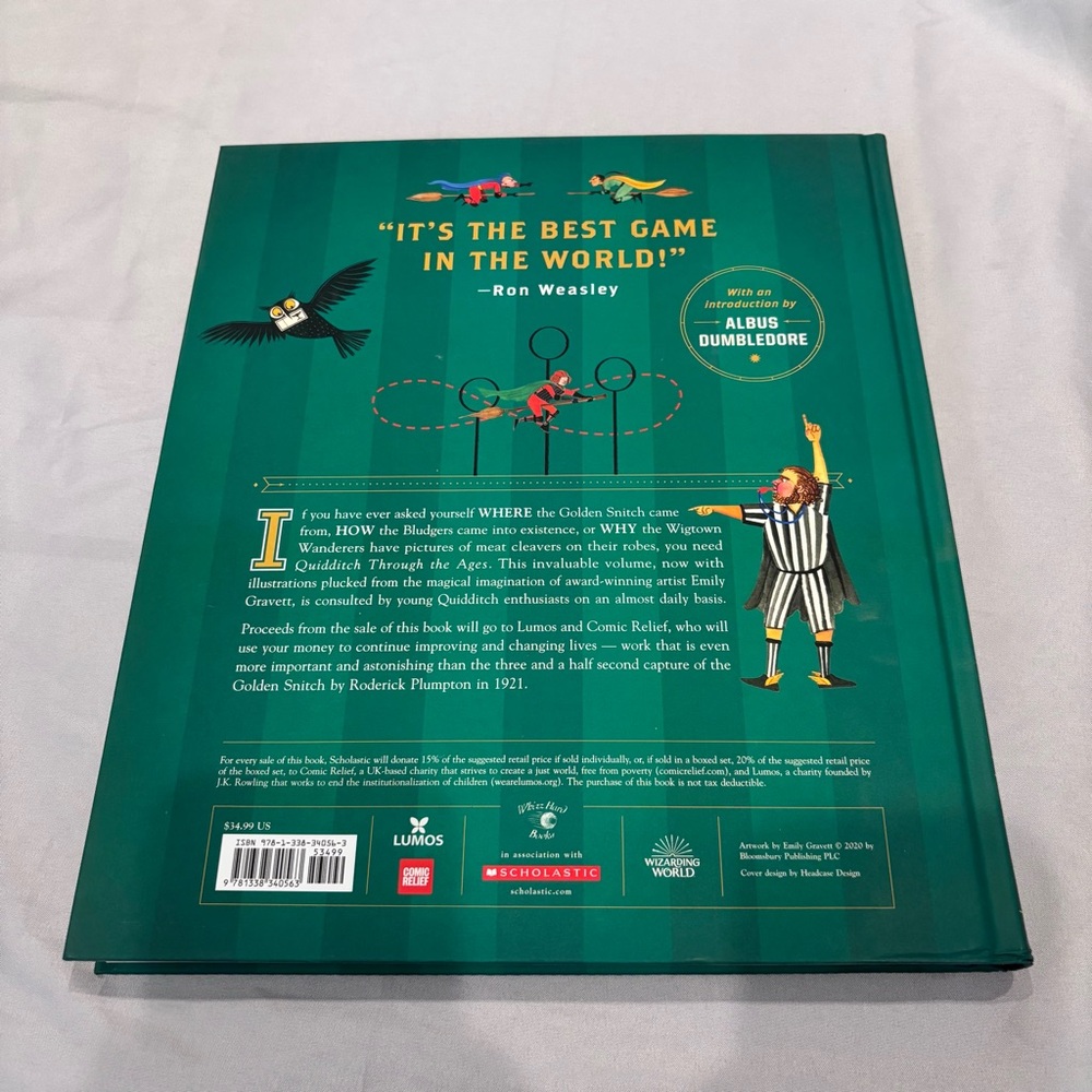 Quidditch Exploring Diagon Alley Histoy Of Magic Lot 3 Harry Potter Themed Books - Picture 7 of 10